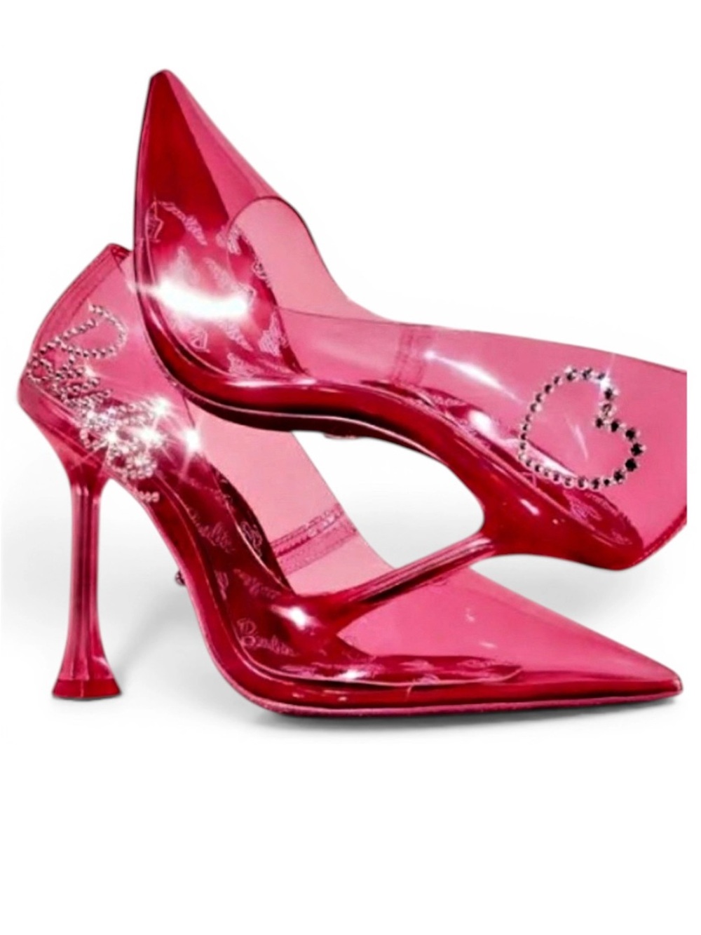 Aldo Barbie Barbiestessy Heels with Crystal Accents New in Box Size 8.5